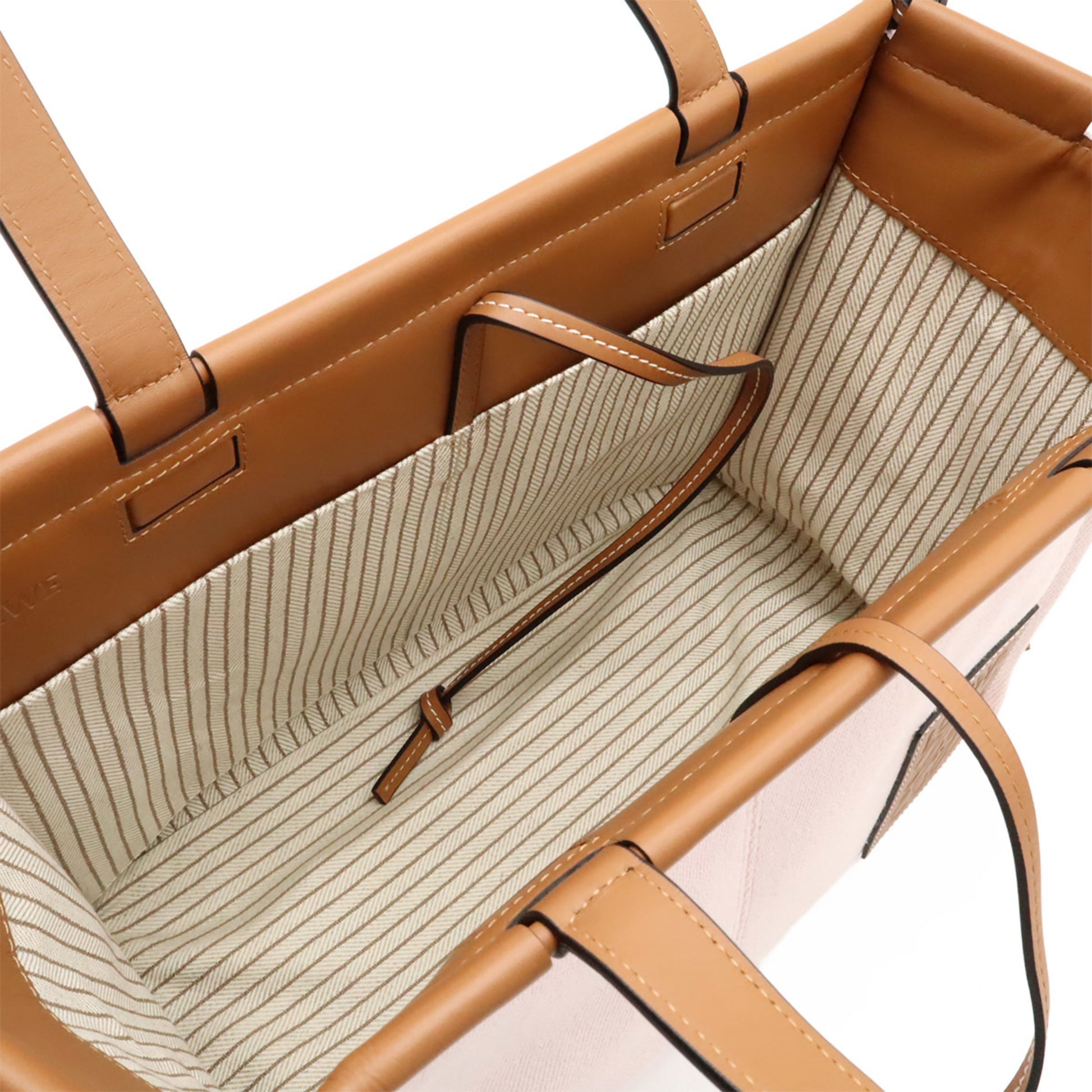 Loewe Cushion, Pink, "CANVAS, LEATHER", shoulder