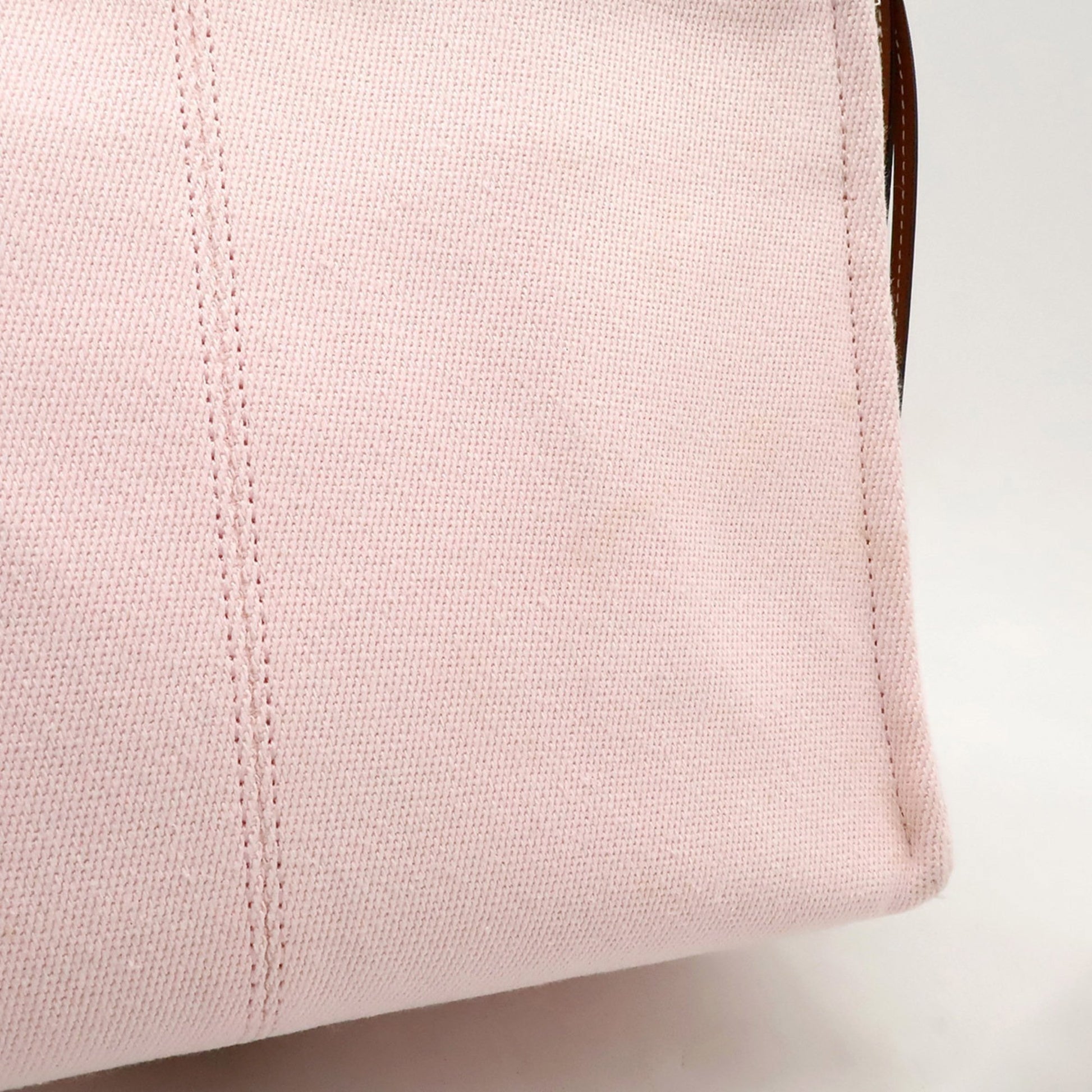 Loewe Cushion, Pink, "CANVAS, LEATHER", shoulder