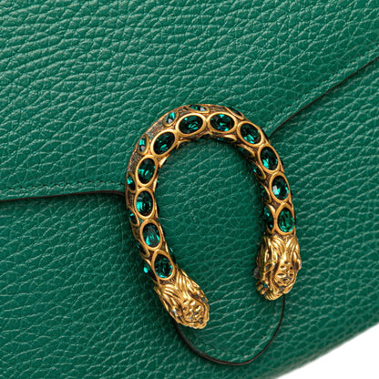 Gucci Dionysus, Green, Leather, wallet