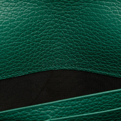 Gucci Dionysus, Green, Leather, wallet