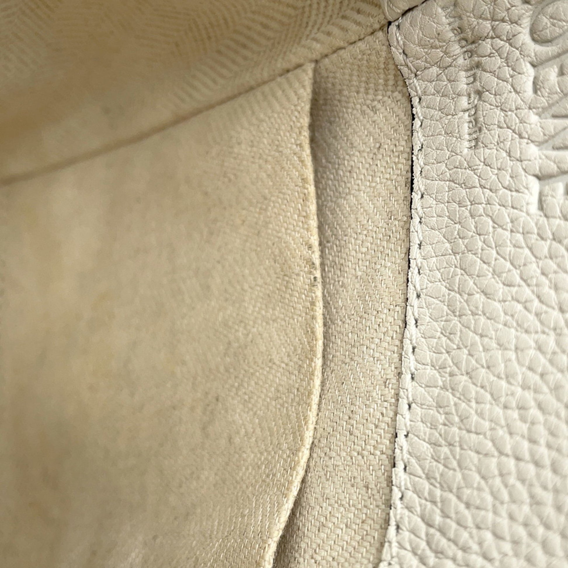 Loewe Hammock, White, Leather, handbag