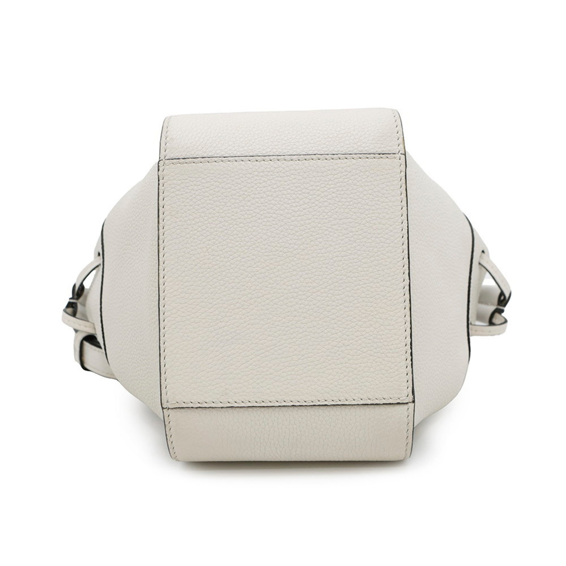 Loewe Hammock, White, Leather, handbag