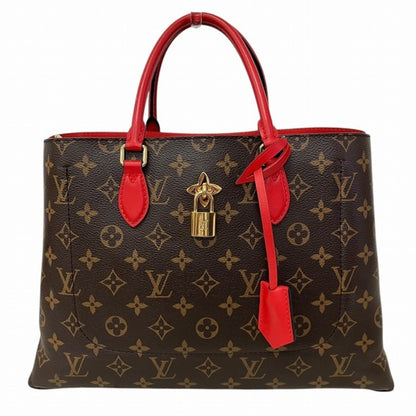Louis Vuitton Flower Tote, Brown, Canvas, tote