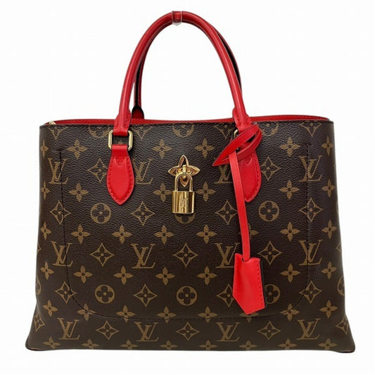 Louis Vuitton Flower Tote, Brown, Canvas, tote