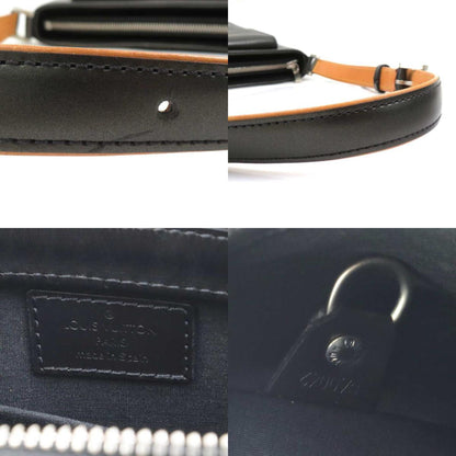 Louis Vuitton Alston, Black, Canvas, shoulder