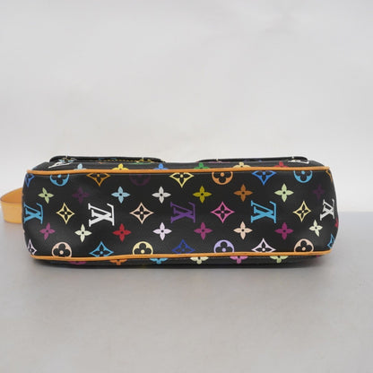 Louis Vuitton Lodge, Black, Canvas, shoulder