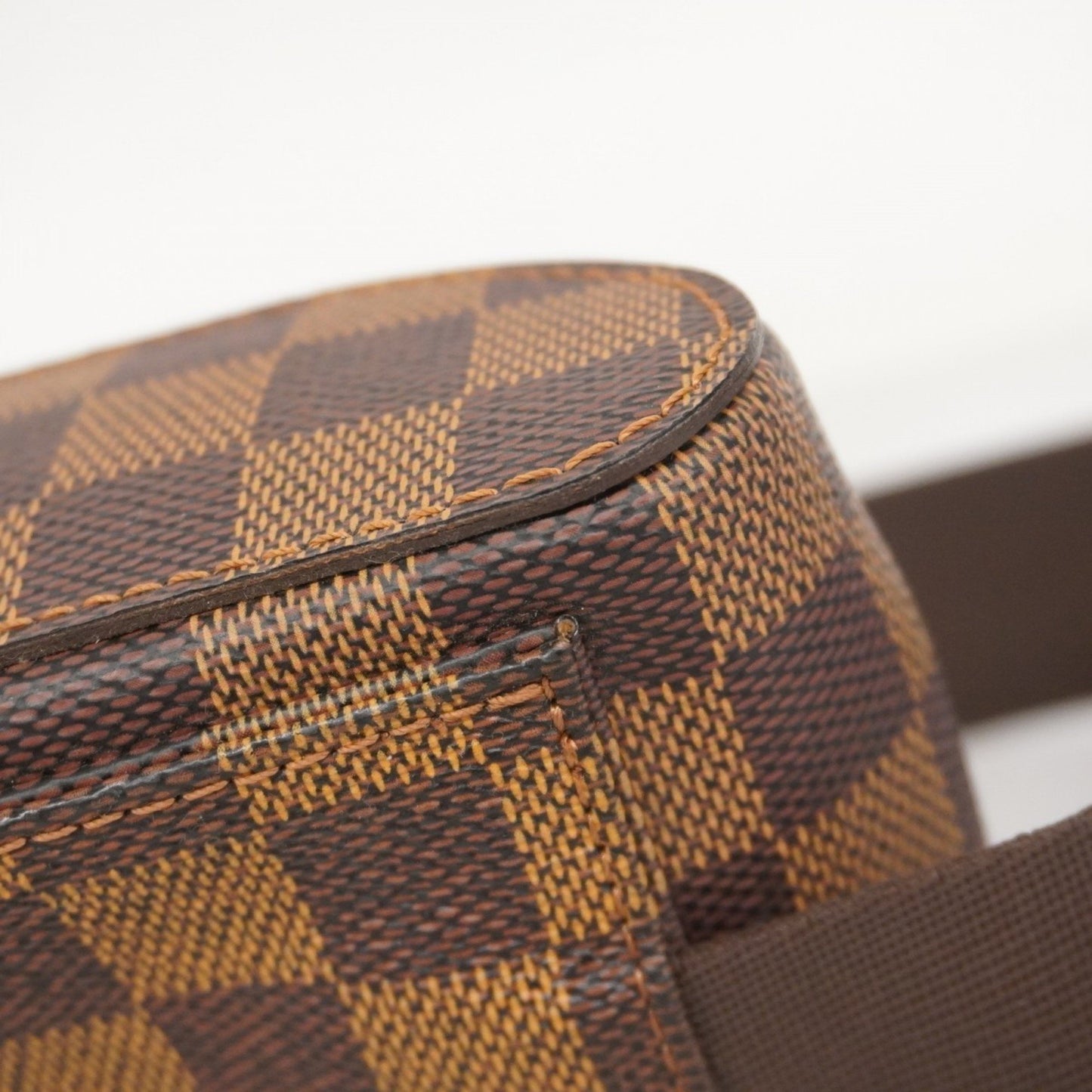 Louis Vuitton Geronimos, Brown, Canvas, shoulder