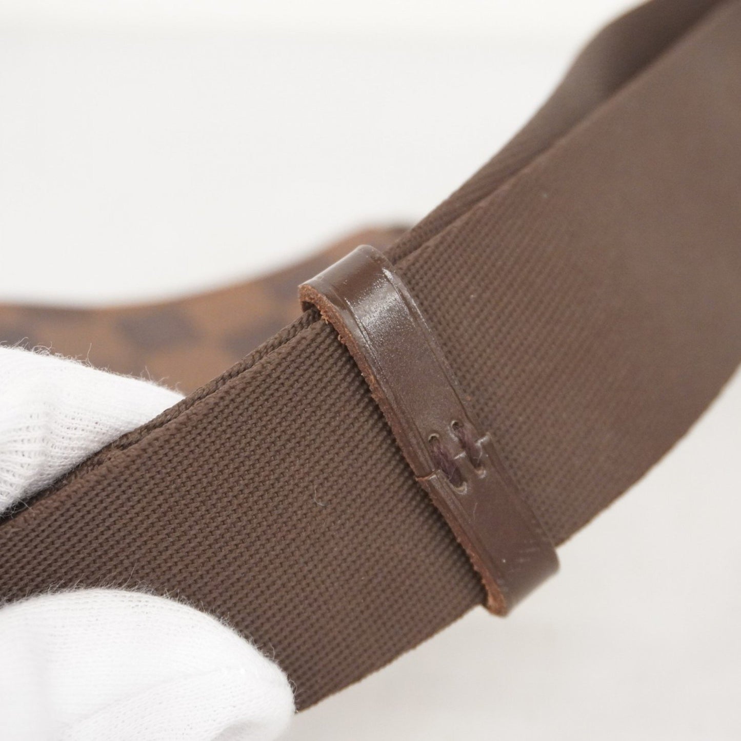 Louis Vuitton Geronimos, Brown, Canvas, shoulder