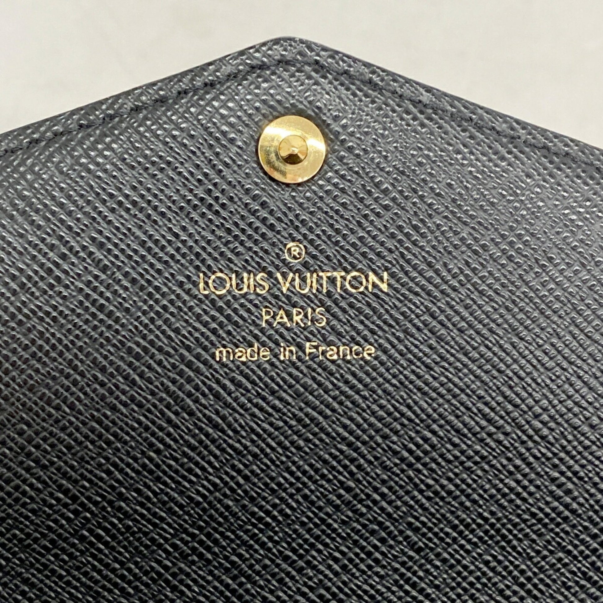 Louis Vuitton Sarah, Brown, Canvas, wallet