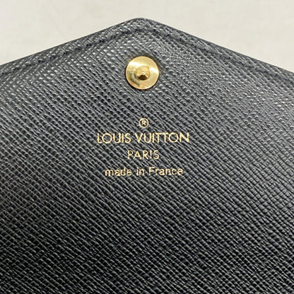 Louis Vuitton Sarah, Brown, Canvas, wallet