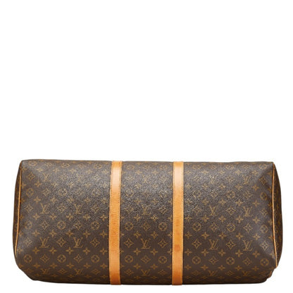 Louis Vuitton Keepall 50, Brown, Canvas, travel