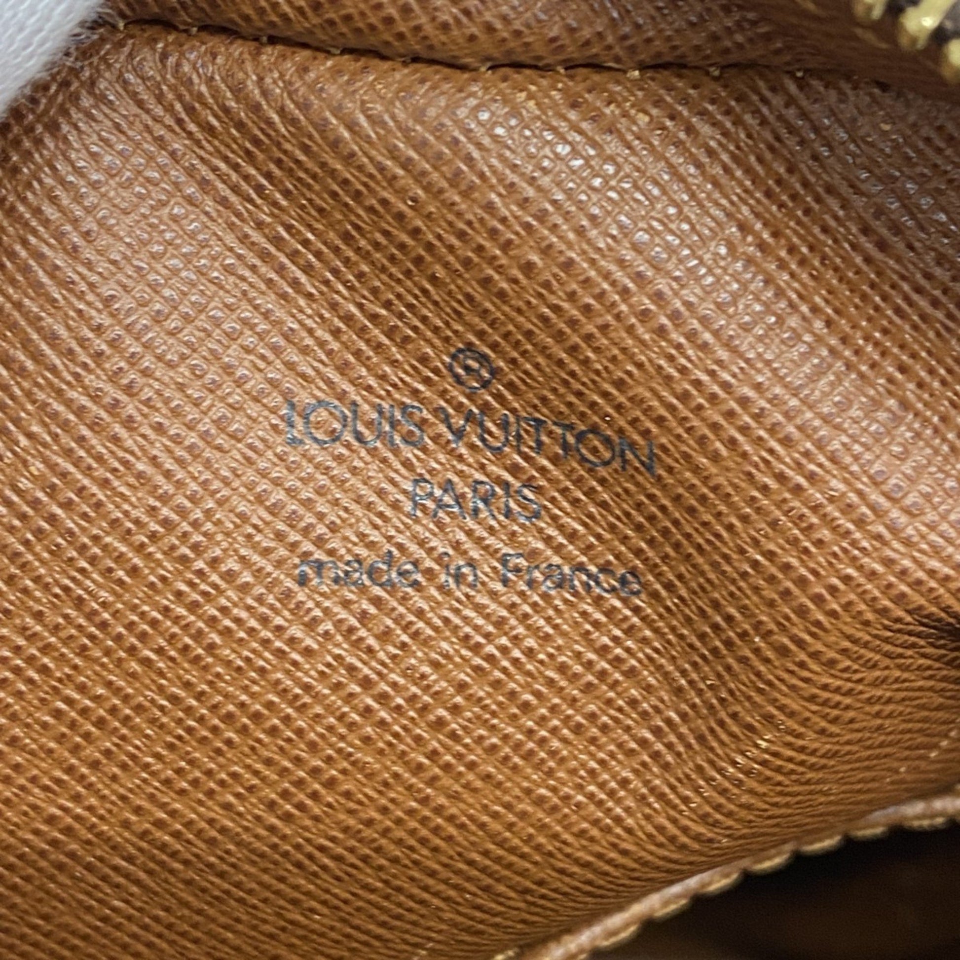 Louis Vuitton Danube, Brown, Canvas, shoulder