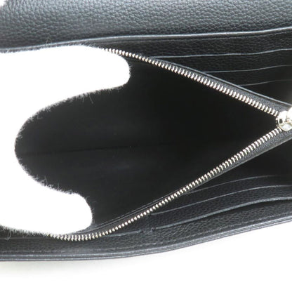 Louis Vuitton Emilie, Black, Leather, wallet