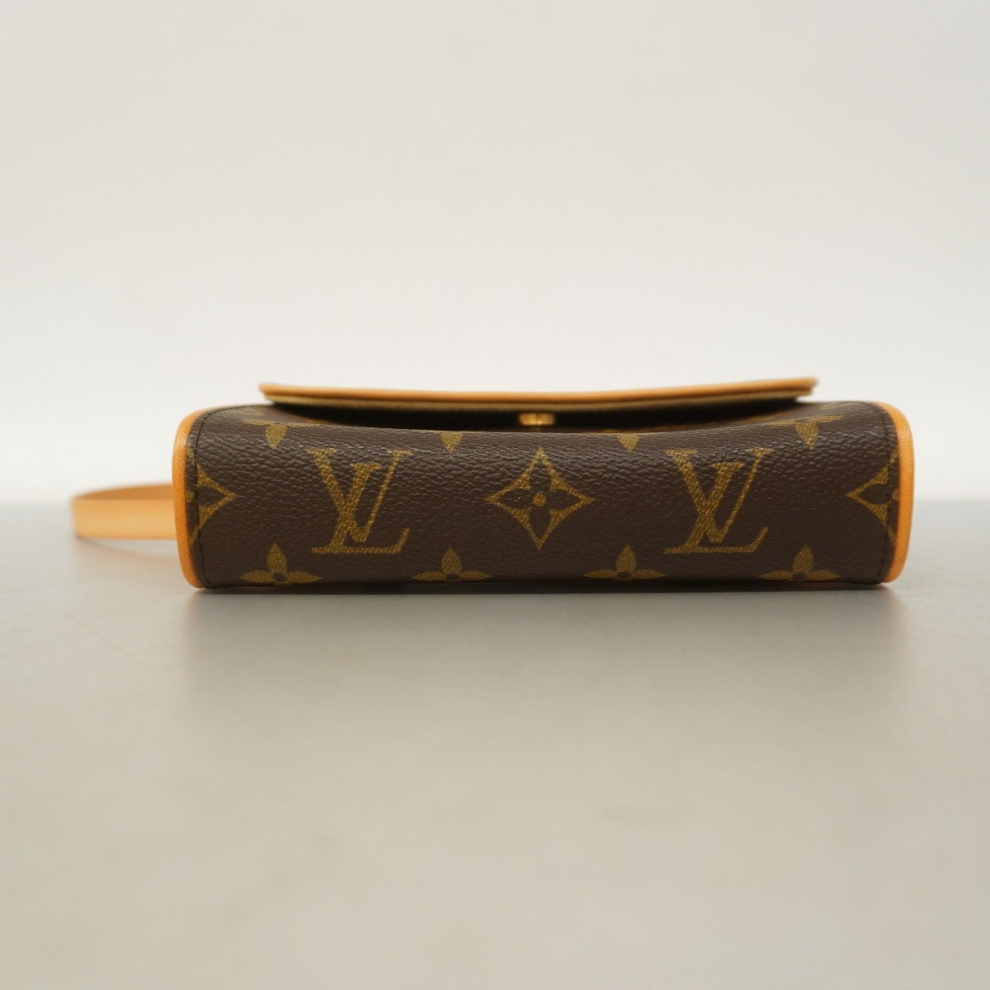 Louis Vuitton Florentine, Brown, Canvas, clutch