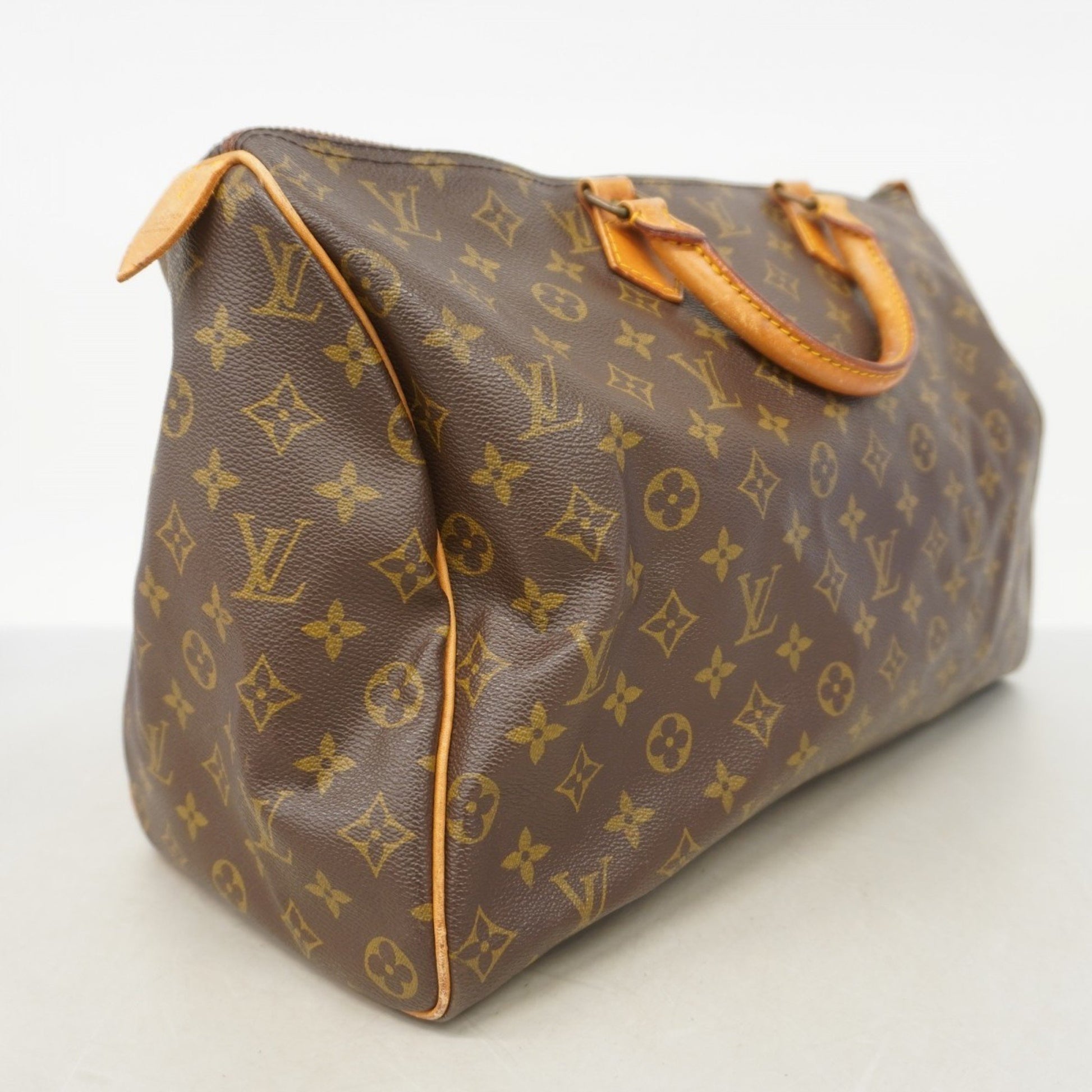 Louis Vuitton Speedy 40, Brown, Canvas, handbag