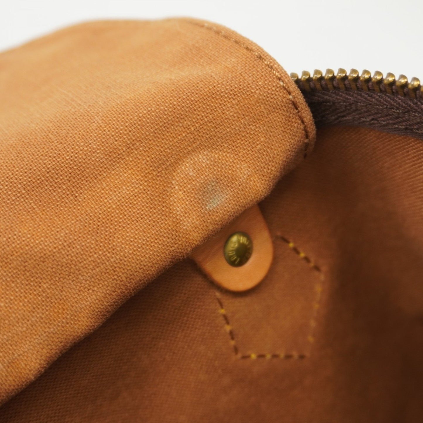 Louis Vuitton Speedy 40, Brown, Canvas, handbag