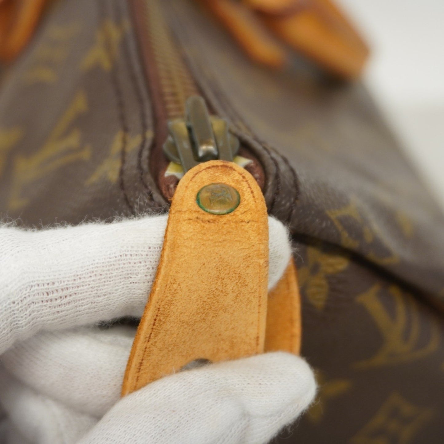 Louis Vuitton Speedy 40, Brown, Canvas, handbag