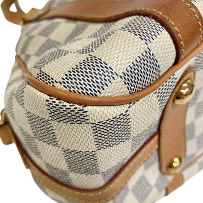 Louis Vuitton Stresa, White, Canvas, tote