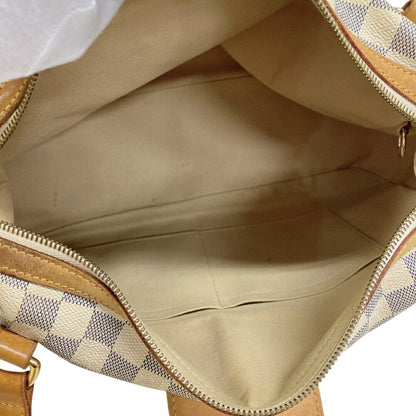 Louis Vuitton Stresa, White, Canvas, tote