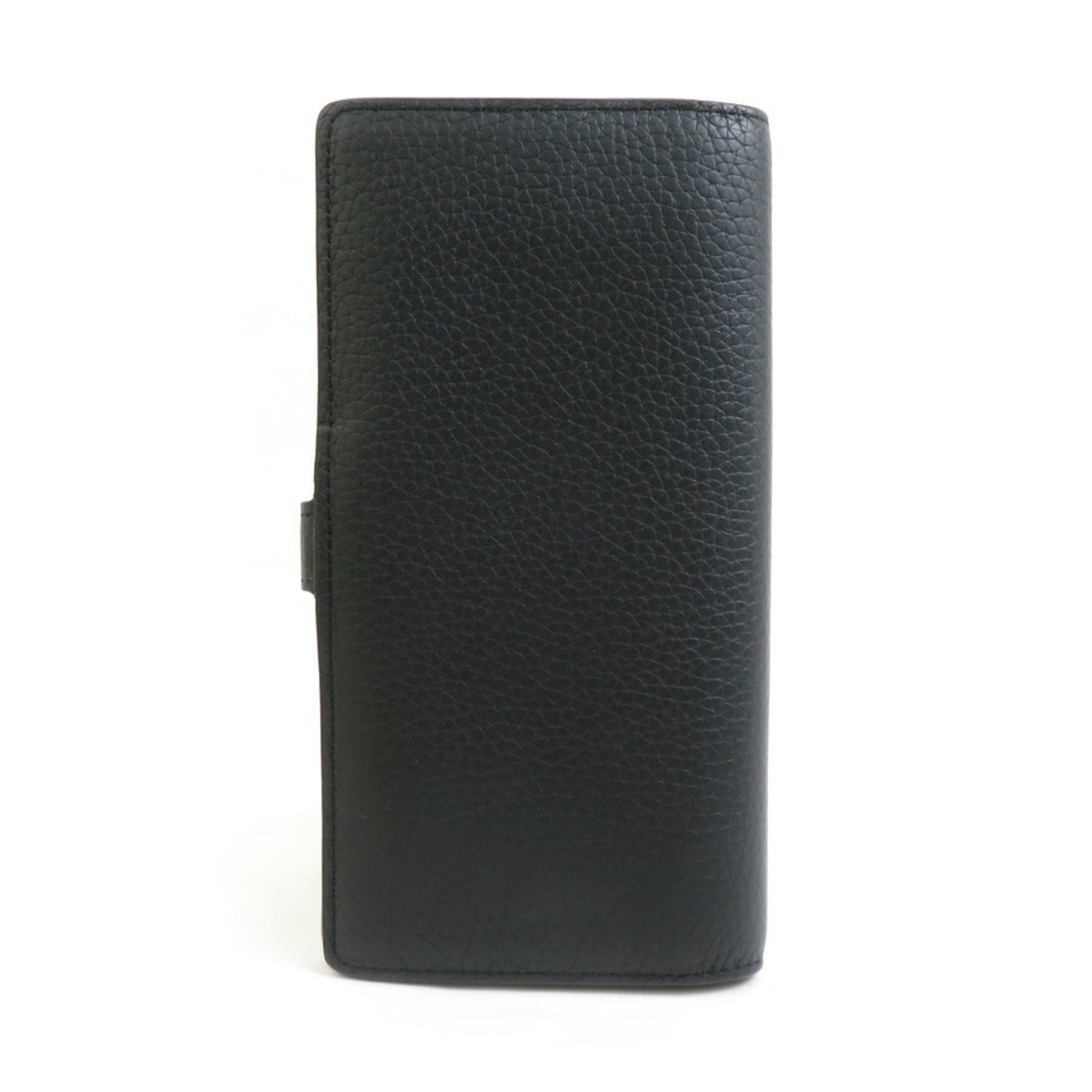 Louis Vuitton Portefeuille LV Vertical, Black, Leather, wallet