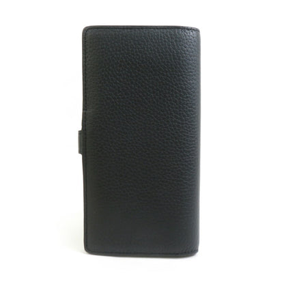 Louis Vuitton Portefeuille LV Vertical, Black, Leather, wallet