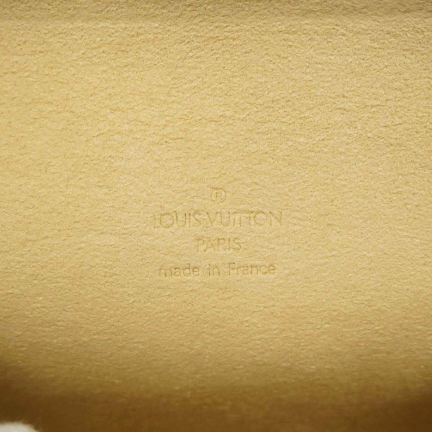 Louis Vuitton Felicie, Brown, Canvas, clutch