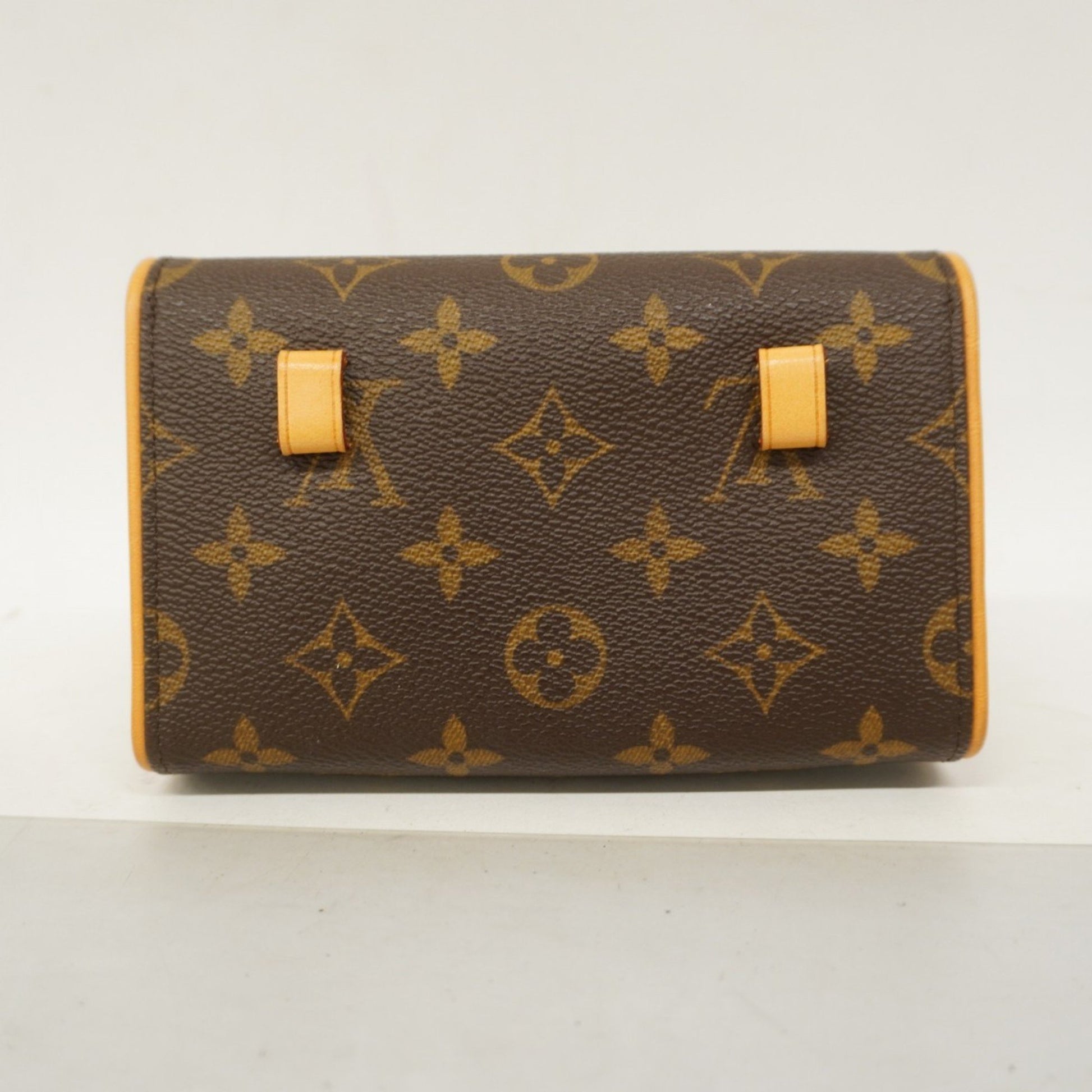 Louis Vuitton Felicie, Brown, Canvas, clutch