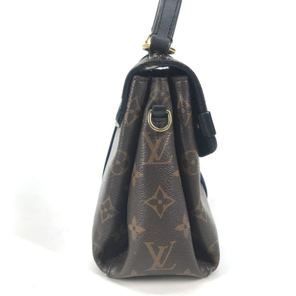 Louis Vuitton Georges, Brown, Canvas, shoulder