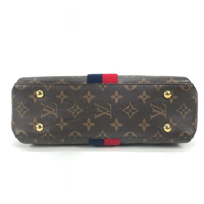 Louis Vuitton Georges, Brown, Canvas, shoulder