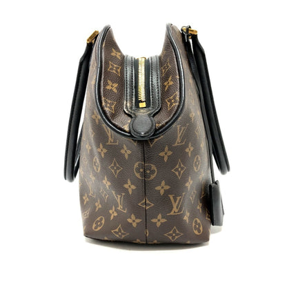 Louis Vuitton Blocks, Brown, Canvas, tote