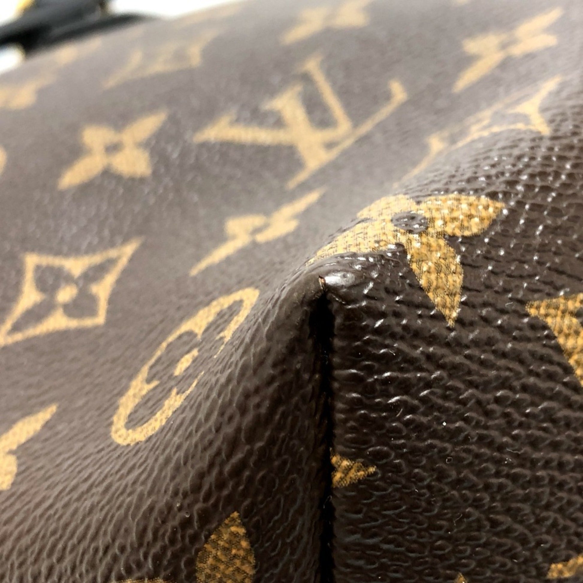 Louis Vuitton Blocks, Brown, Canvas, tote