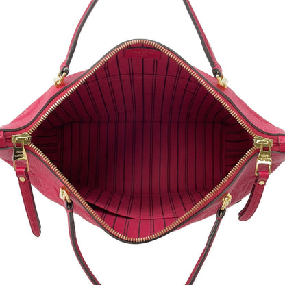 Louis Vuitton Bastille, Red, Canvas, handbag