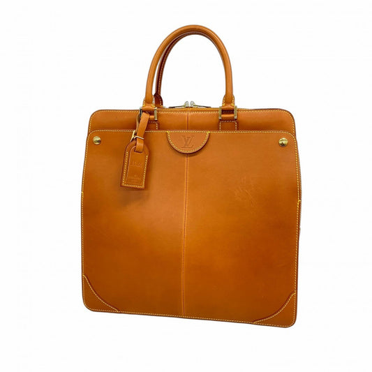 Louis Vuitton Negev, Brown, Leather, handbag