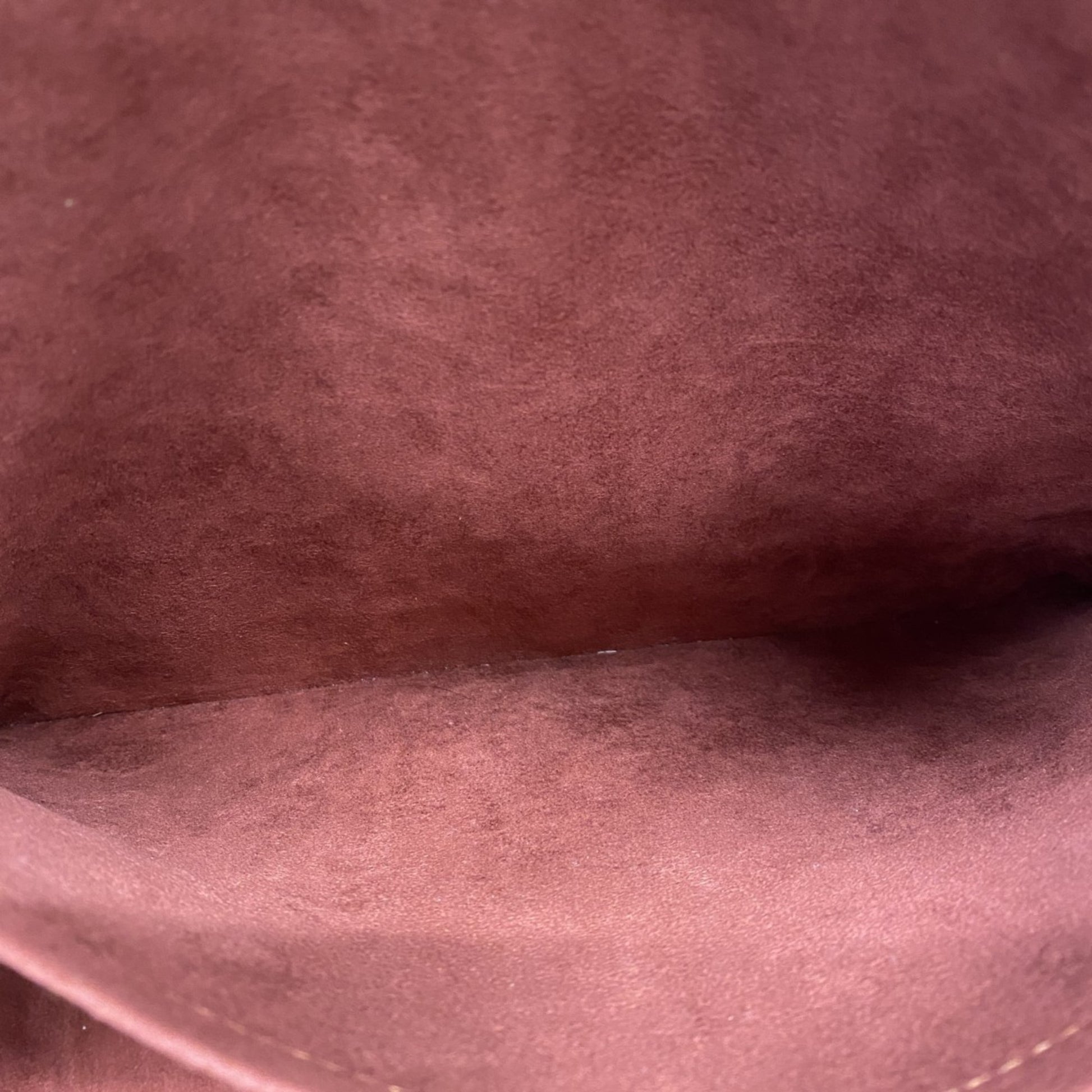 Louis Vuitton Negev, Brown, Leather, handbag