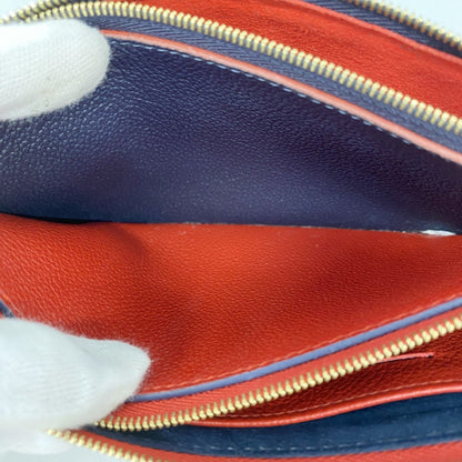 Louis Vuitton Double Zip, Red, Leather, shoulder