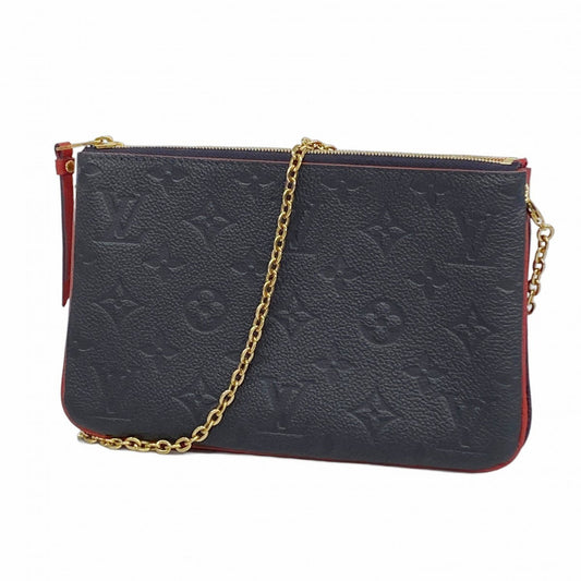 Louis Vuitton Double Zip, Red, Leather, shoulder