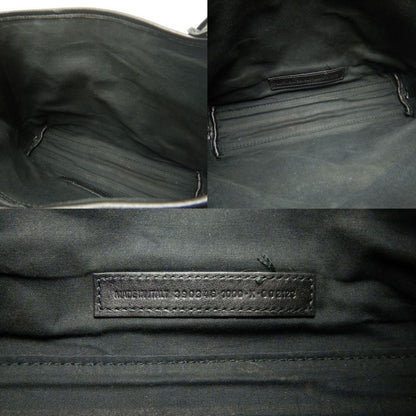 Balenciaga Navy Cabas, Black, "CANVAS, LEATHER", handbag