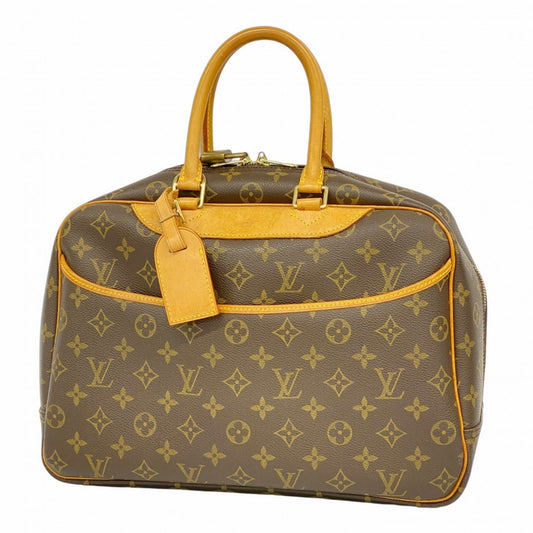 Louis Vuitton Deauville, Brown, Canvas, handbag
