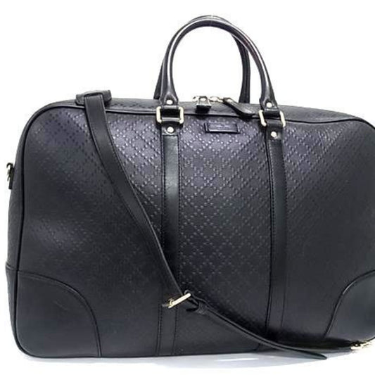 Gucci Diamante, Black, Leather, travel
