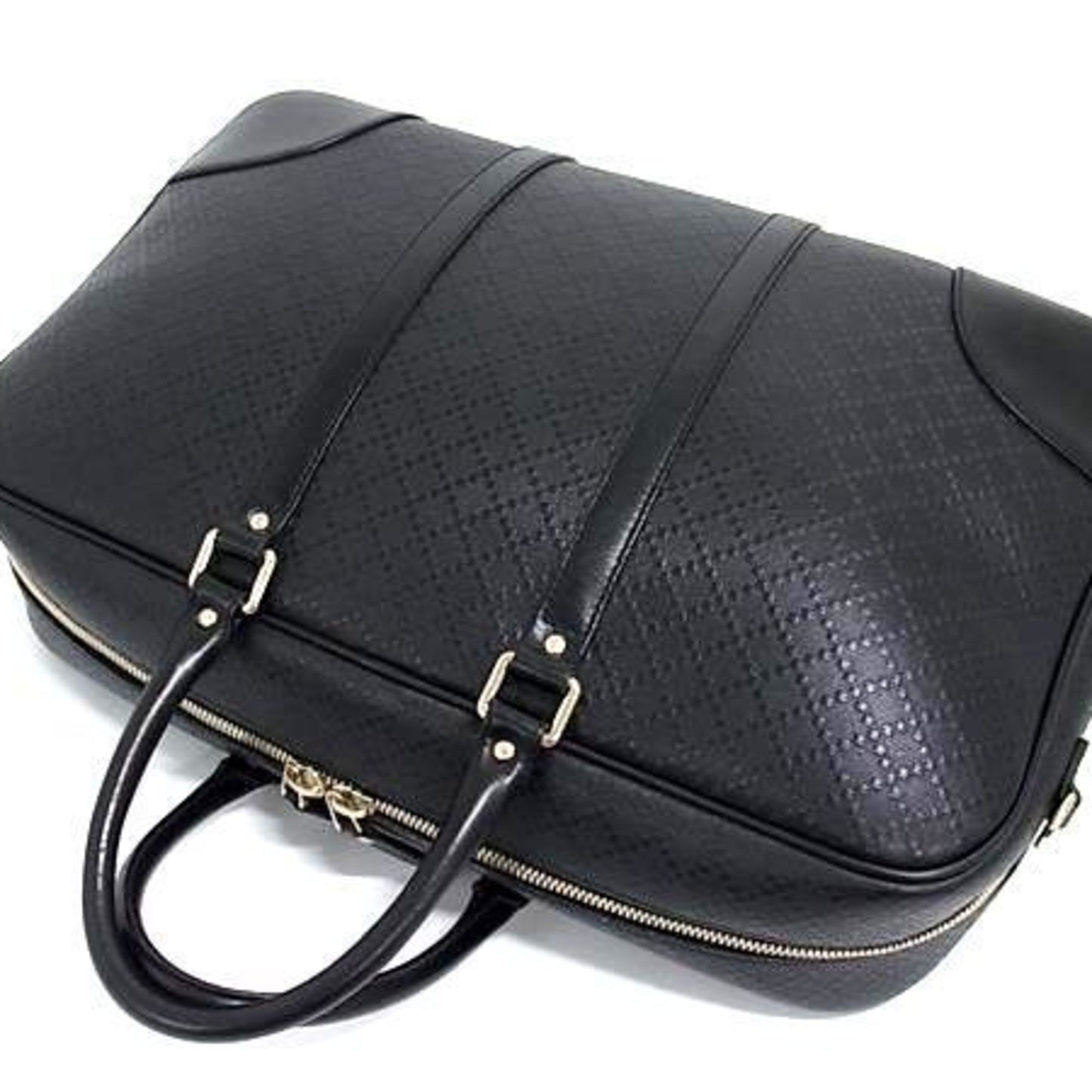 Gucci Diamante, Black, Leather, travel