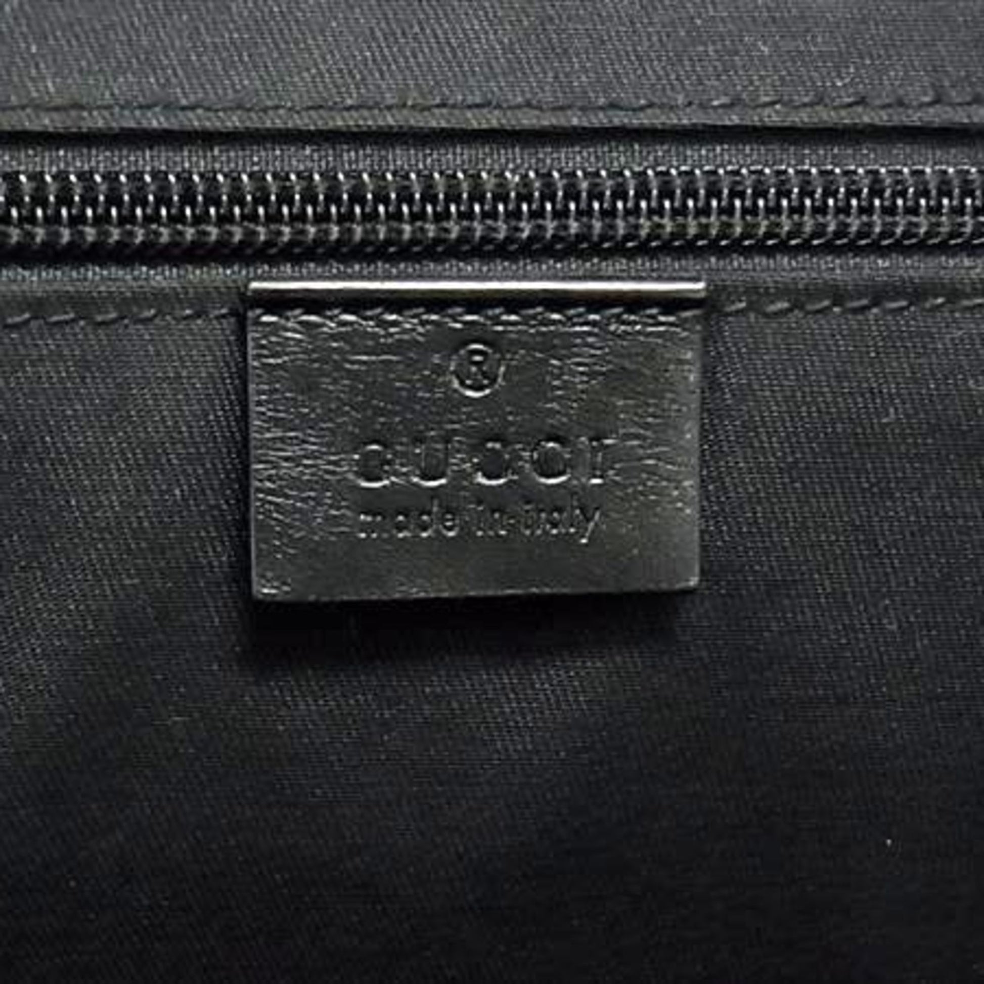 Gucci Diamante, Black, Leather, travel
