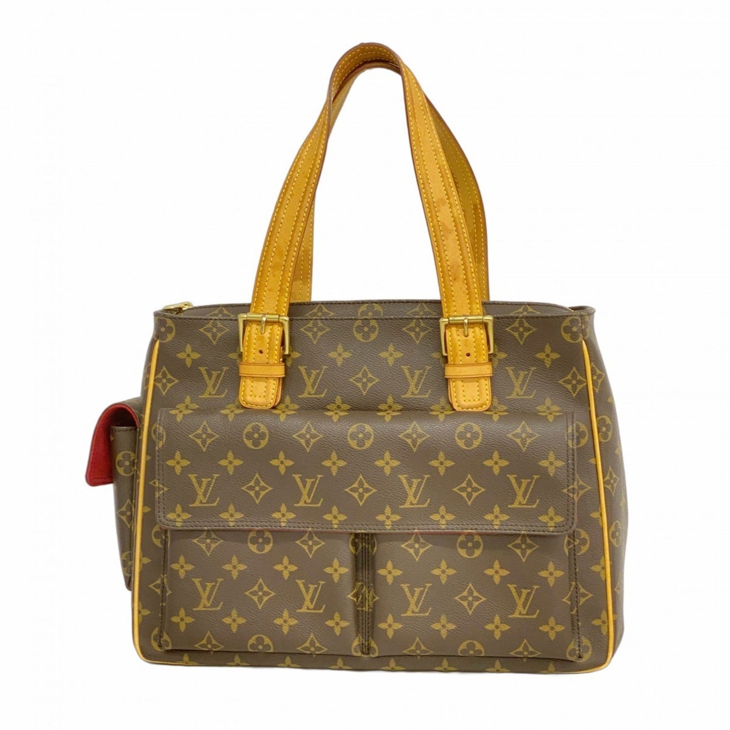 Louis Vuitton Multipli Cité, Brown, Canvas, tote