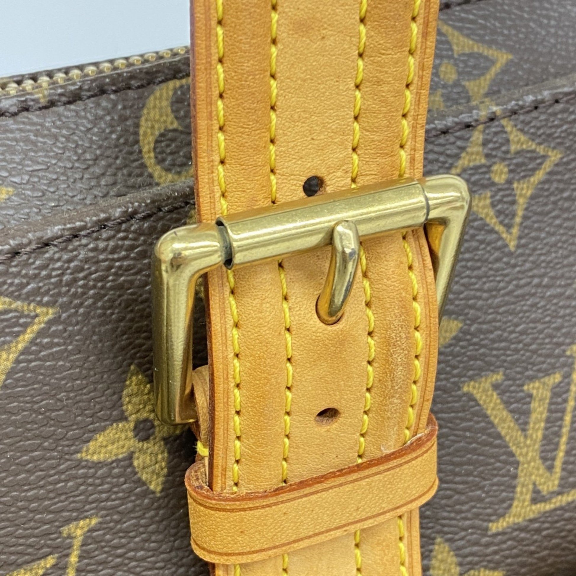 Louis Vuitton Multipli Cité, Brown, Canvas, tote