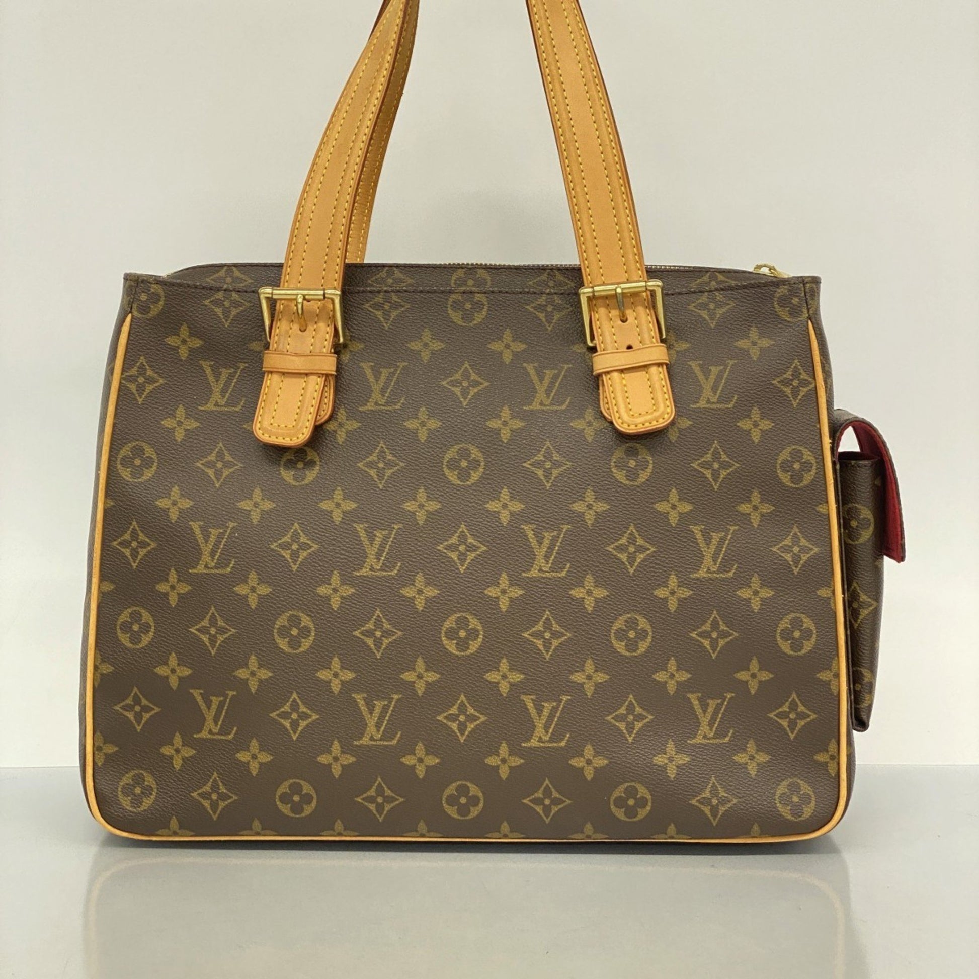 Louis Vuitton Multipli Cité, Brown, Canvas, tote