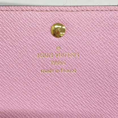 Louis Vuitton Sarah, Brown, Canvas, wallet