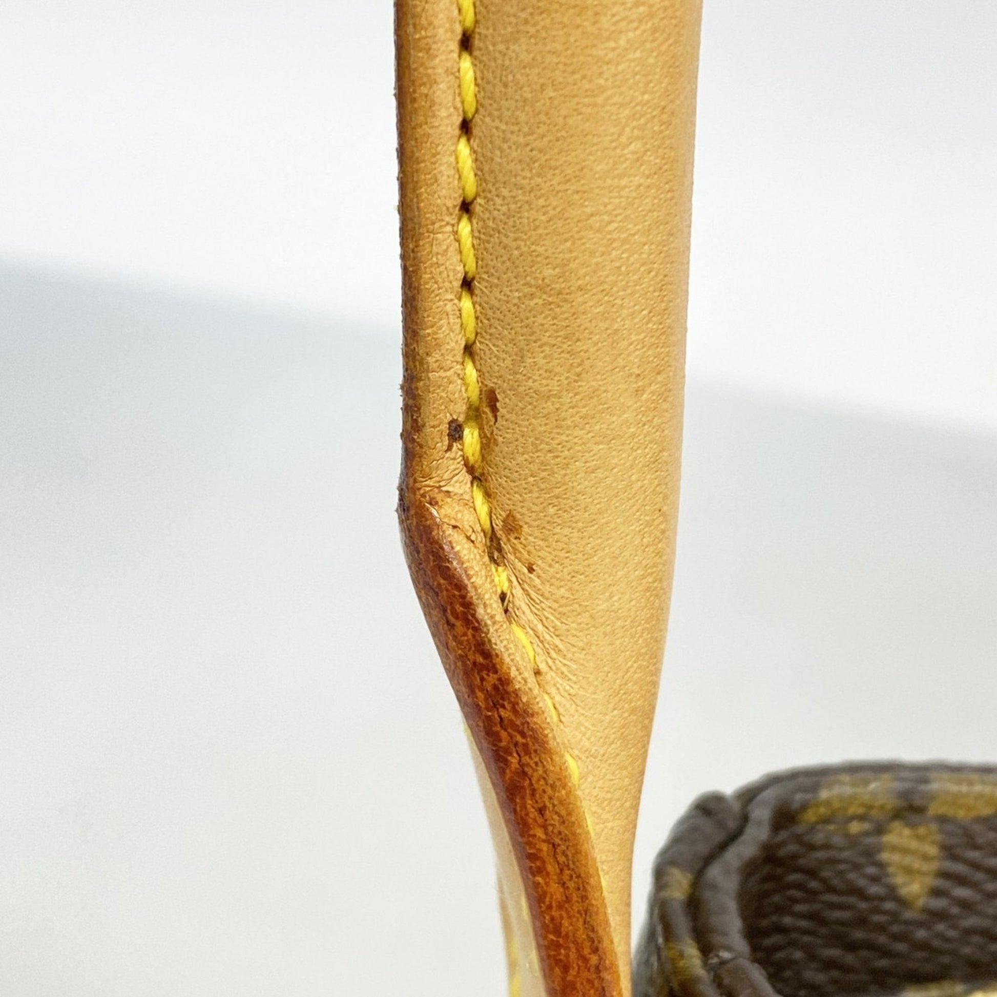 Louis Vuitton Looping MM, Brown, Canvas, shoulder