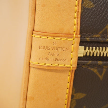 Louis Vuitton Alma, Brown, Canvas, handbag