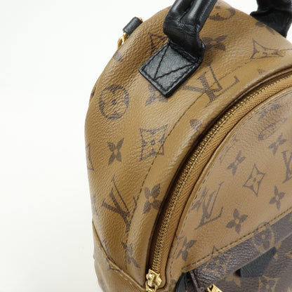 Louis Vuitton Palm Springs Reverse Monogram Canvas, Brown, Canvas, Backpack