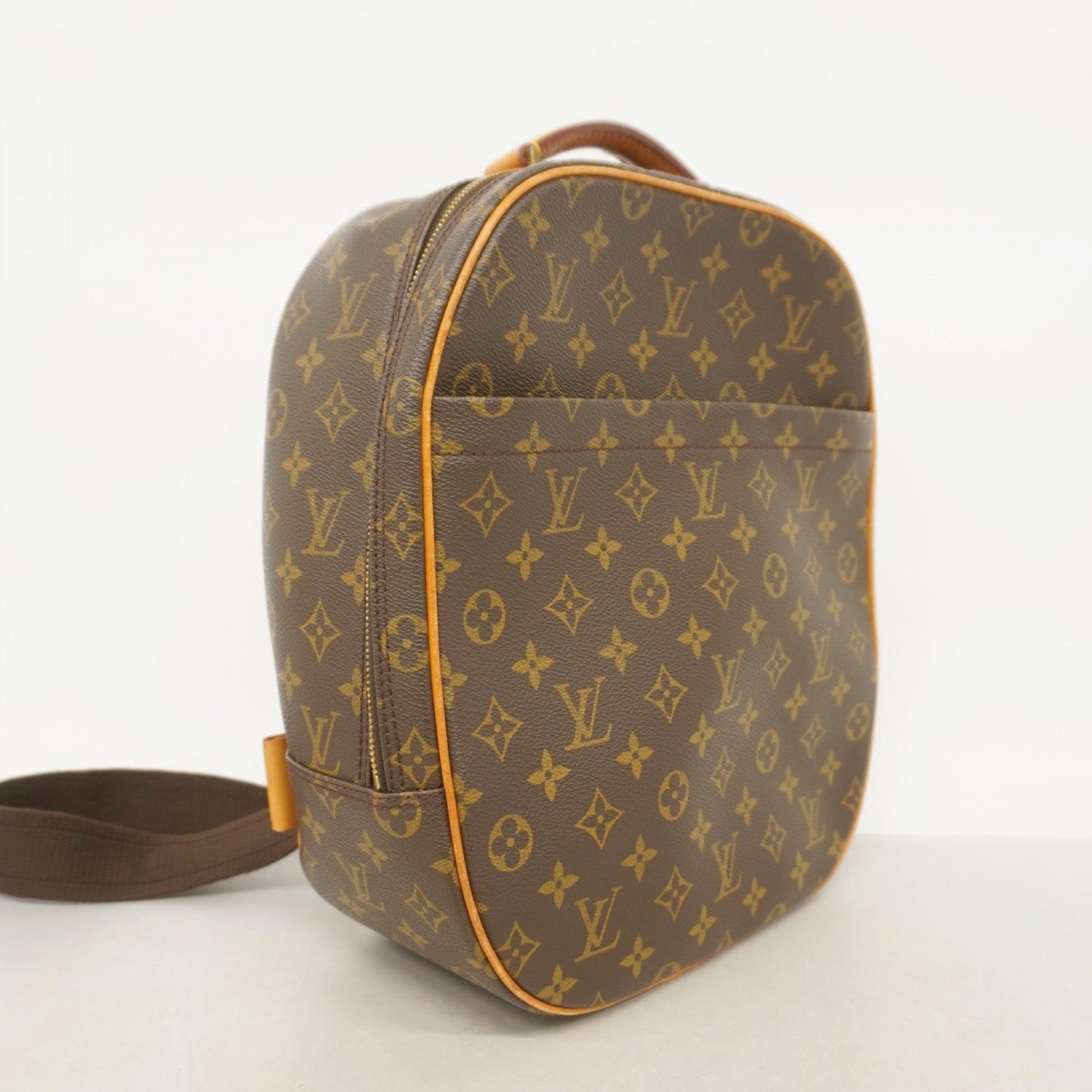 Louis Vuitton Packall, Brown, Canvas, shoulder