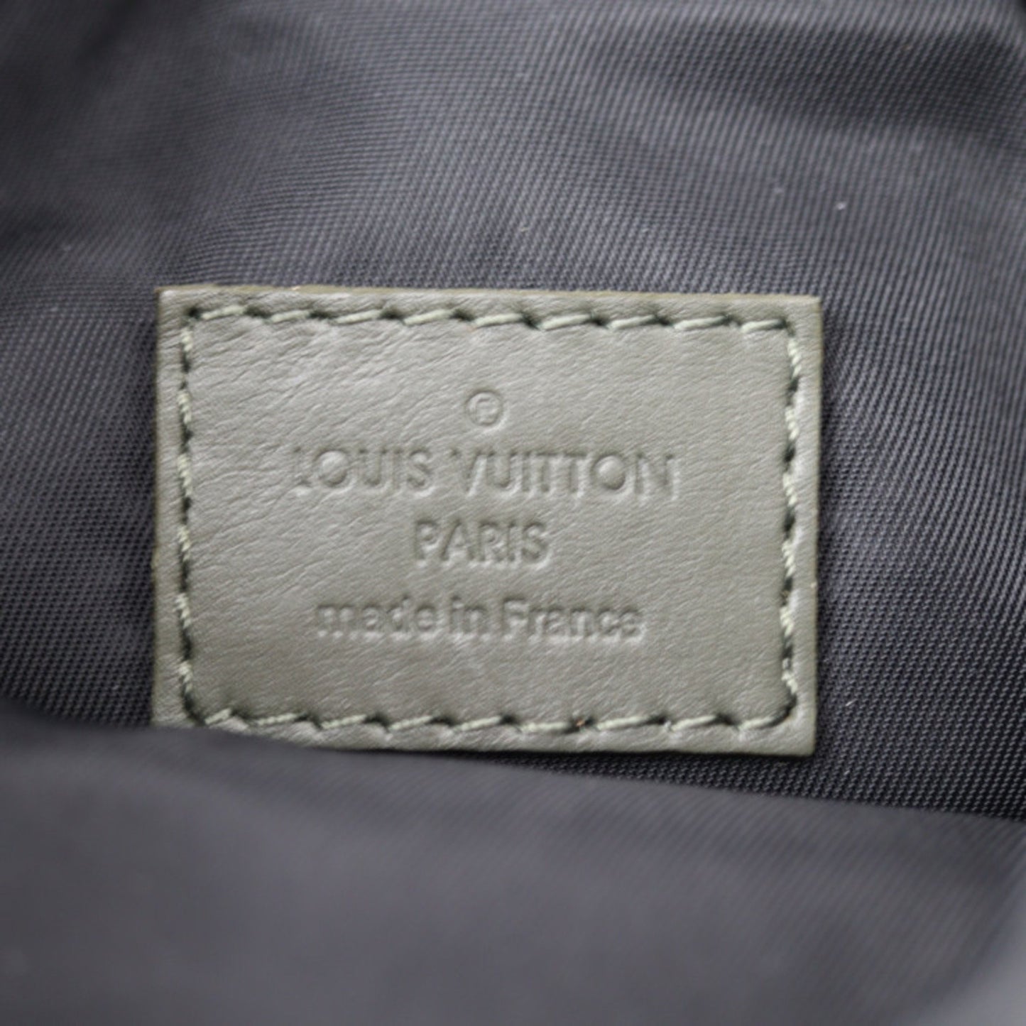 Louis Vuitton Shadow, Black, Leather, shoulder